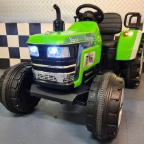 Children's tractor XXL 12 volts green