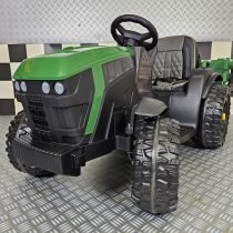 Children's tractor Farmer 12 volt green with RC