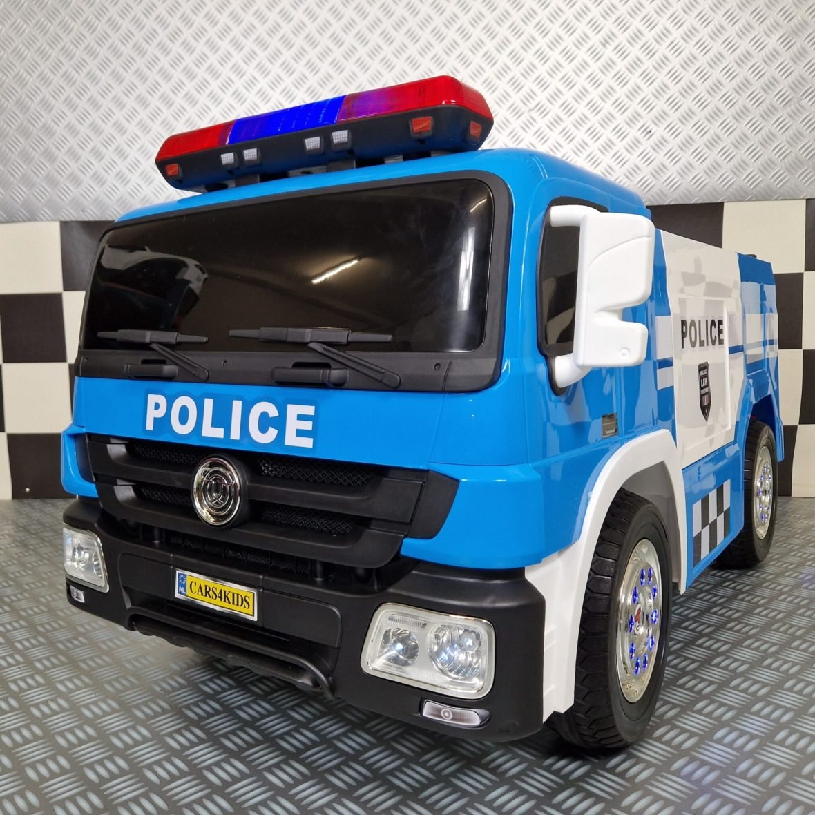 Electric police truck with RC