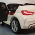 BMW X6 M serie witte kinderauto 12 volt