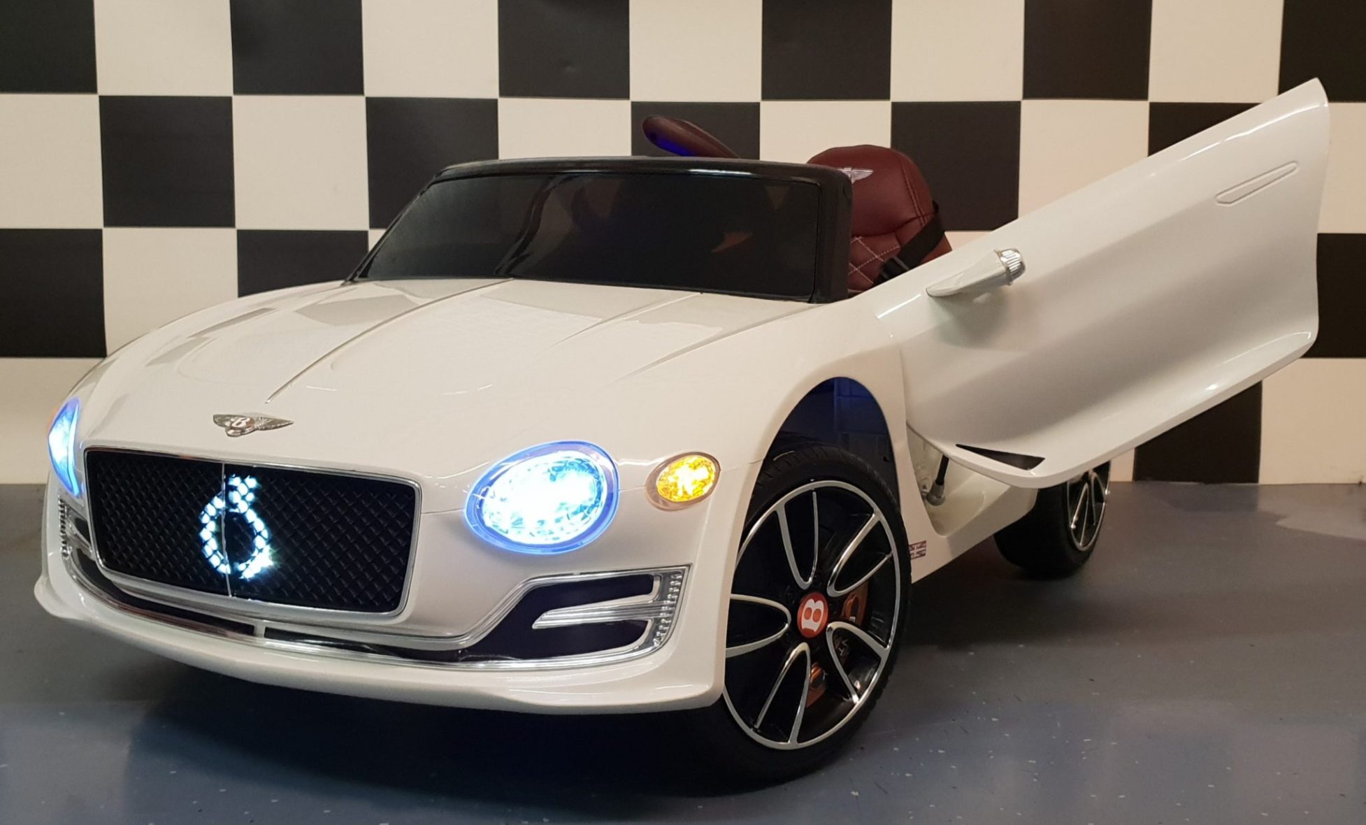 Children’s Car Bentley Exp 12 Volts with Remote Control White
