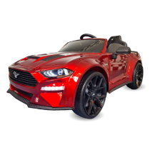 Children’s Car Ford Mustang 24 Volt Drift and Rc Metallic Red