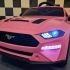 Elektrische kinderauto Ford Mustang roze