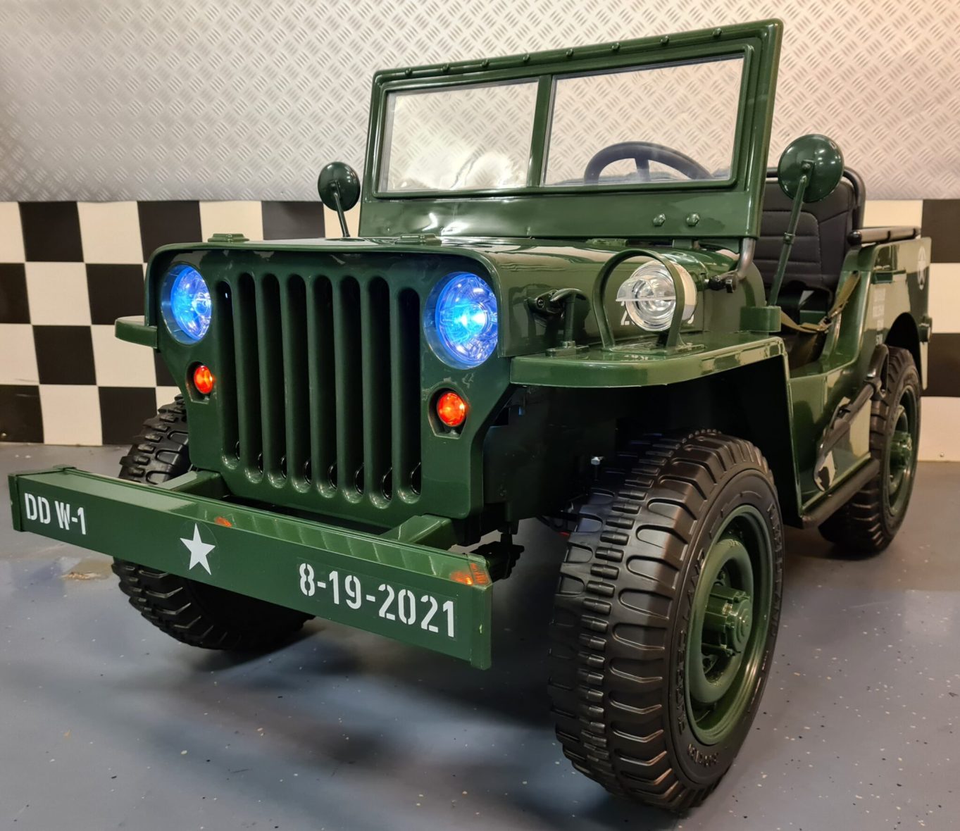 Electric Children’s Jeep Willy’s 24 Volts with Remote Control