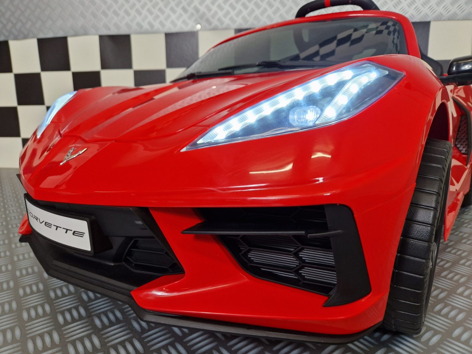 Elektrische-speelgoedauto-Corvette