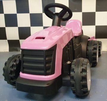 Kinder-tractor-roze