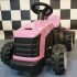 Kinder tractor roze
