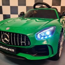 Kinderauto-Mercedes-GTR-metallic-groen