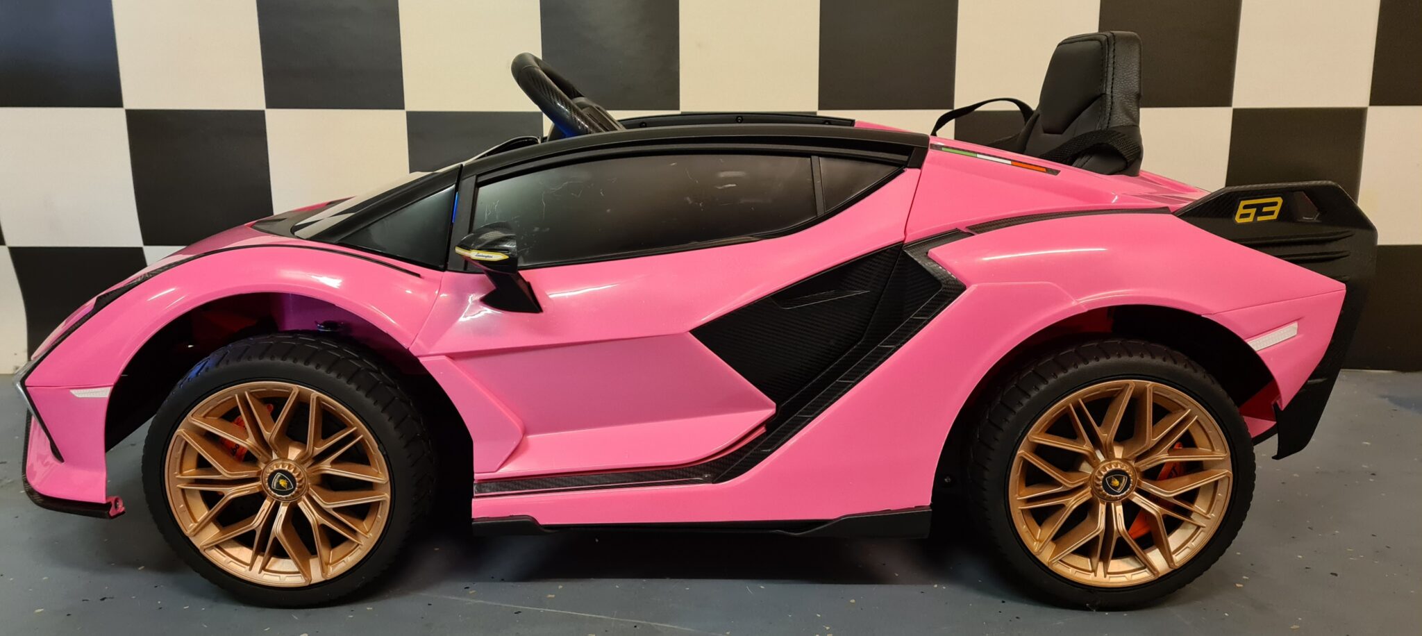 Lamborghini-Sian-roze-kinderauto