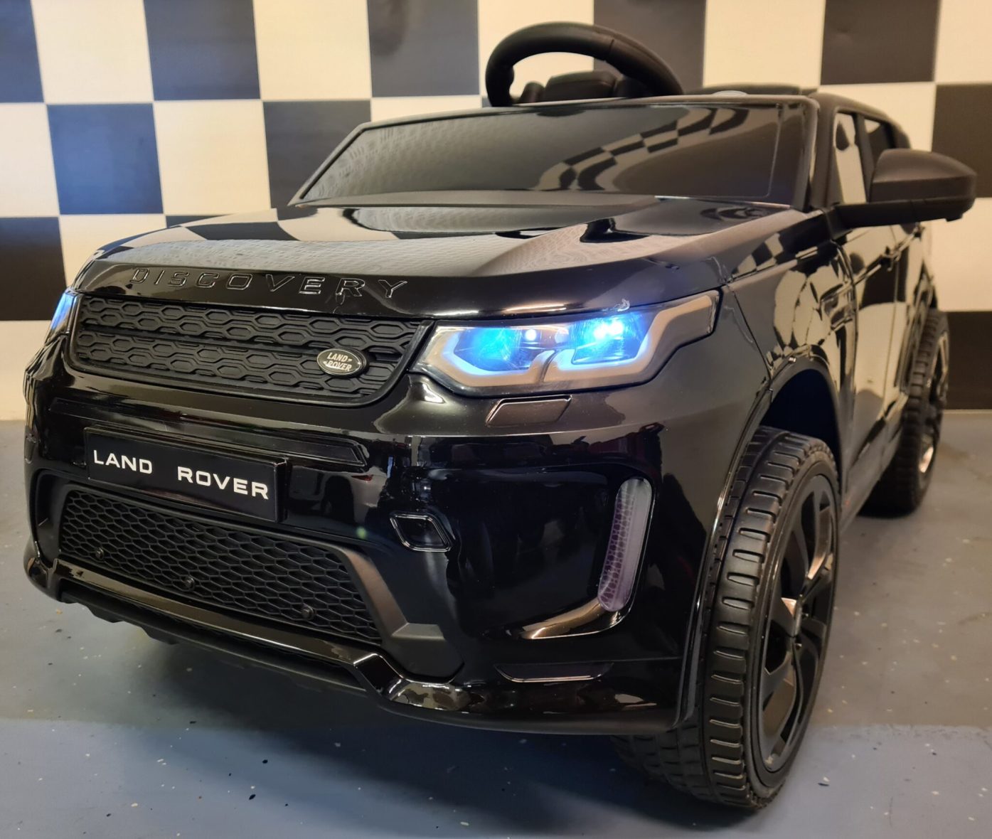 Battery Children’s Car Land Rover Discovery 12 Volt Paint Black