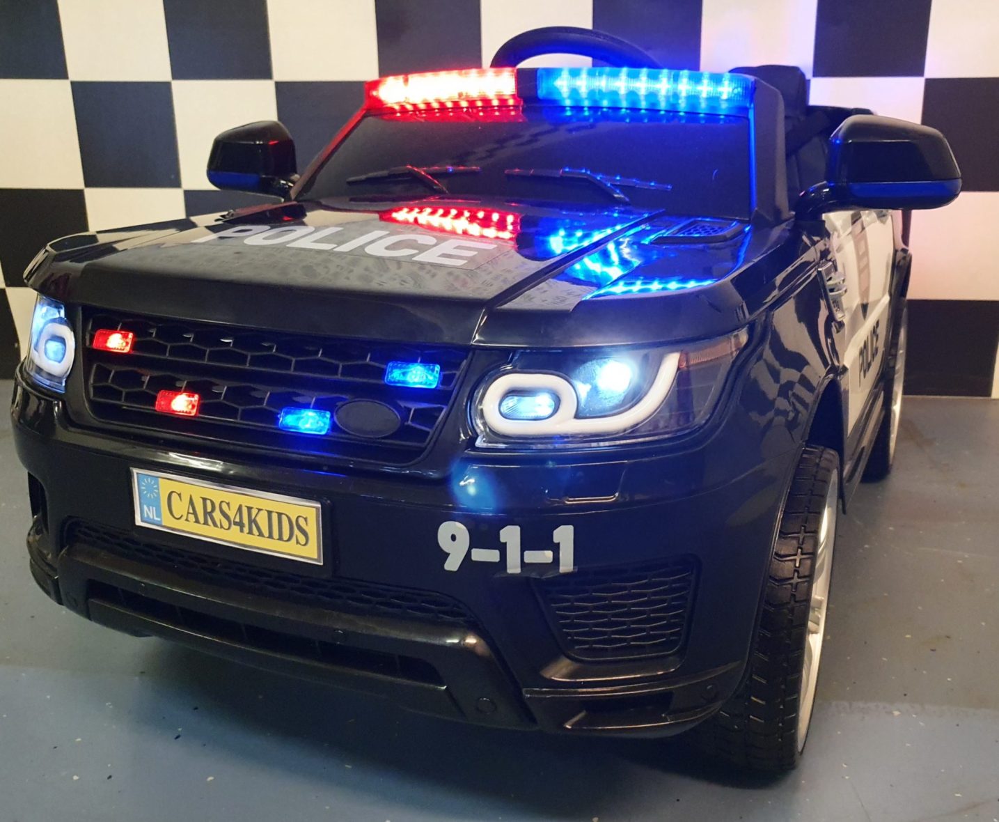 Police Car Electric Toy Kids Jeep 12 v 2.4 G Rc