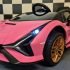 Roze Lamborghini Sian