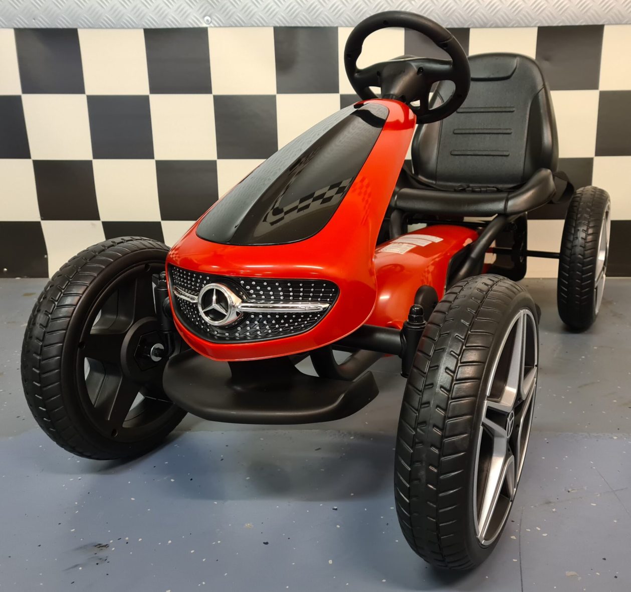 Mercedes Benz Go-Kart Red