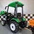 accu kinder tractor met aanhanger