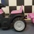 elektrische kinder tractor roze