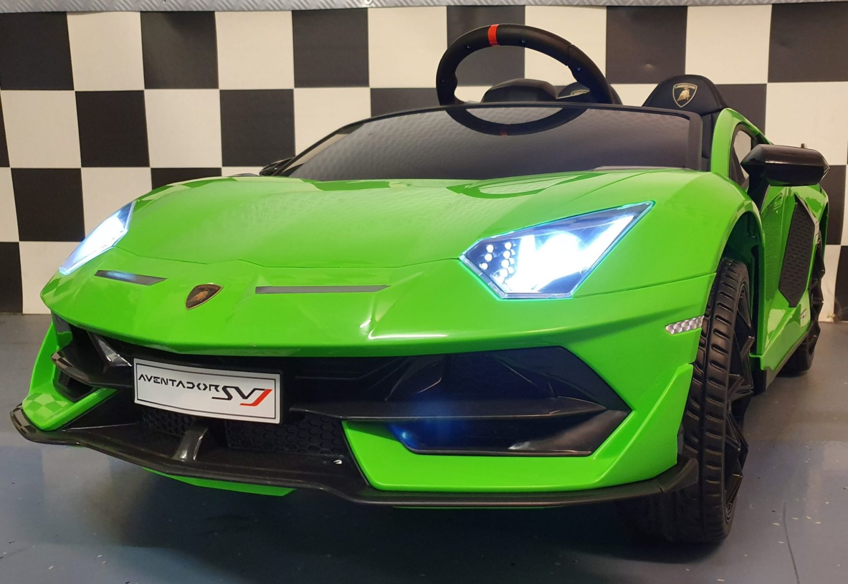 Electric Children’s Car Lamborghini Aventador 12 Volt Green