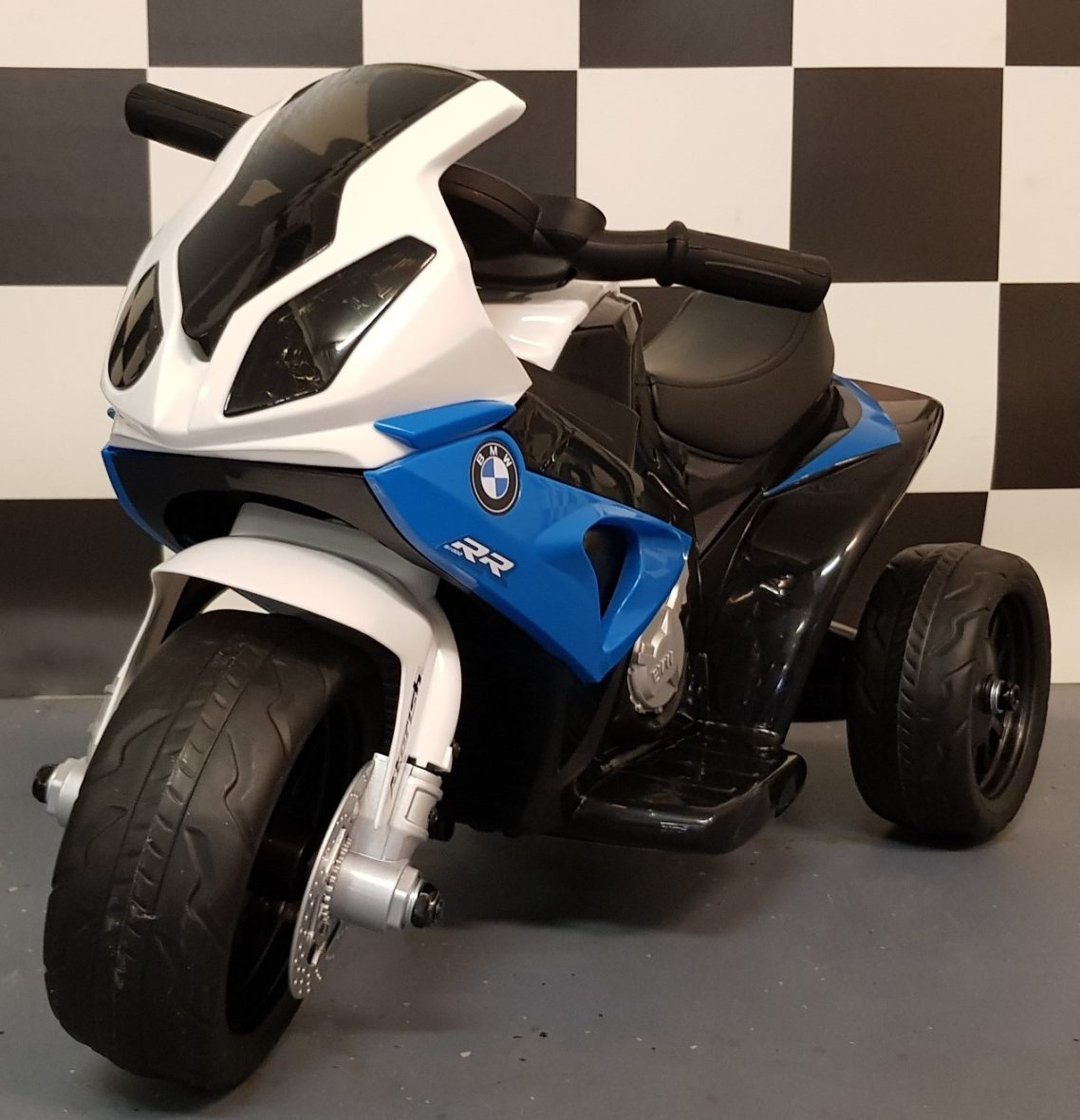 Mini Bmw S1000 Rr Electric Children’s Motorcycle Blue 6 V