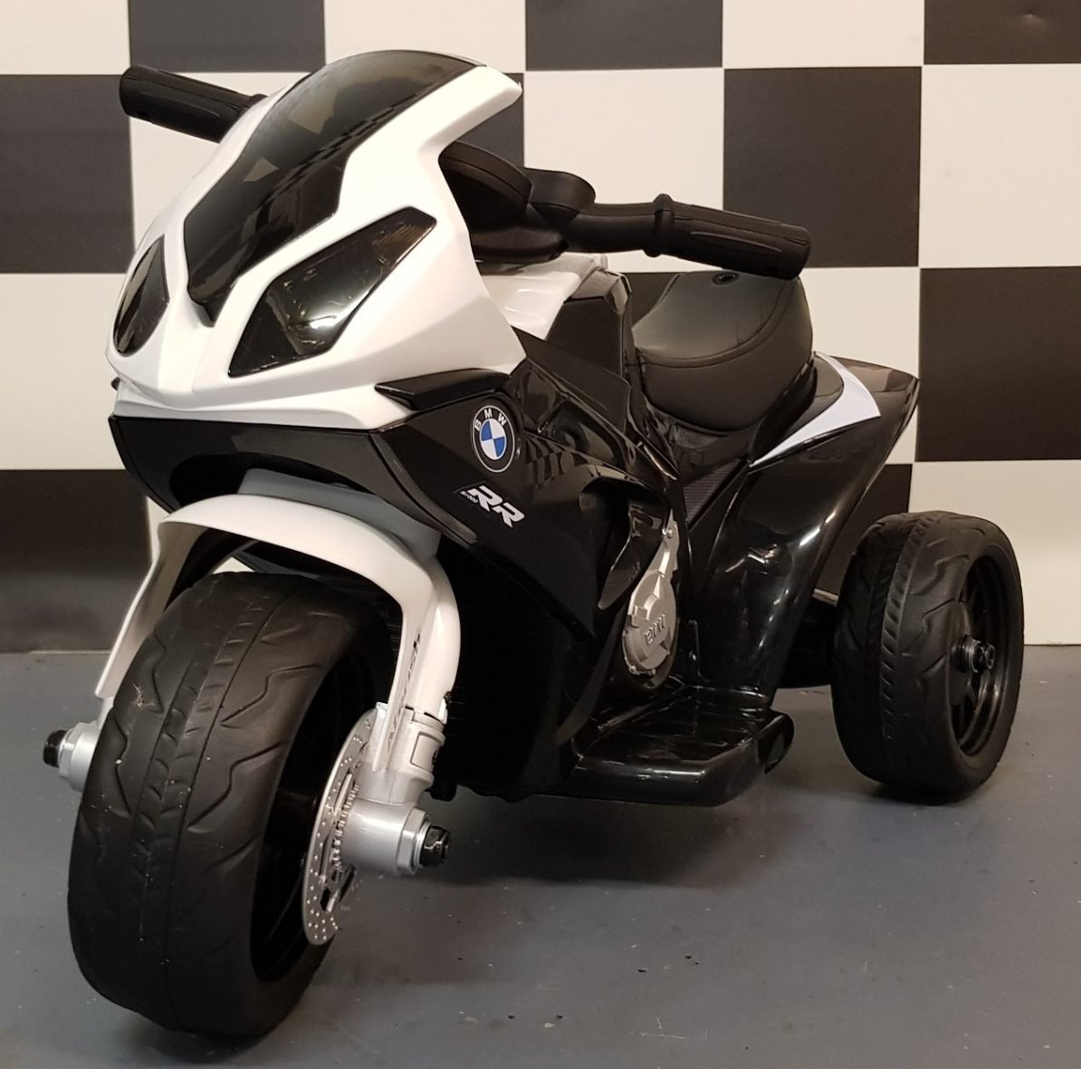 Electric Mini Bmw S1000 Rr Children’s Motorcycle / Children’s Trike 6 Volts Black