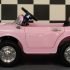products elektrische mini speedster kinderauto roze 12v met afstandbediening