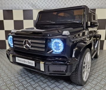 Electric children's car Mercedes G500 metallic black