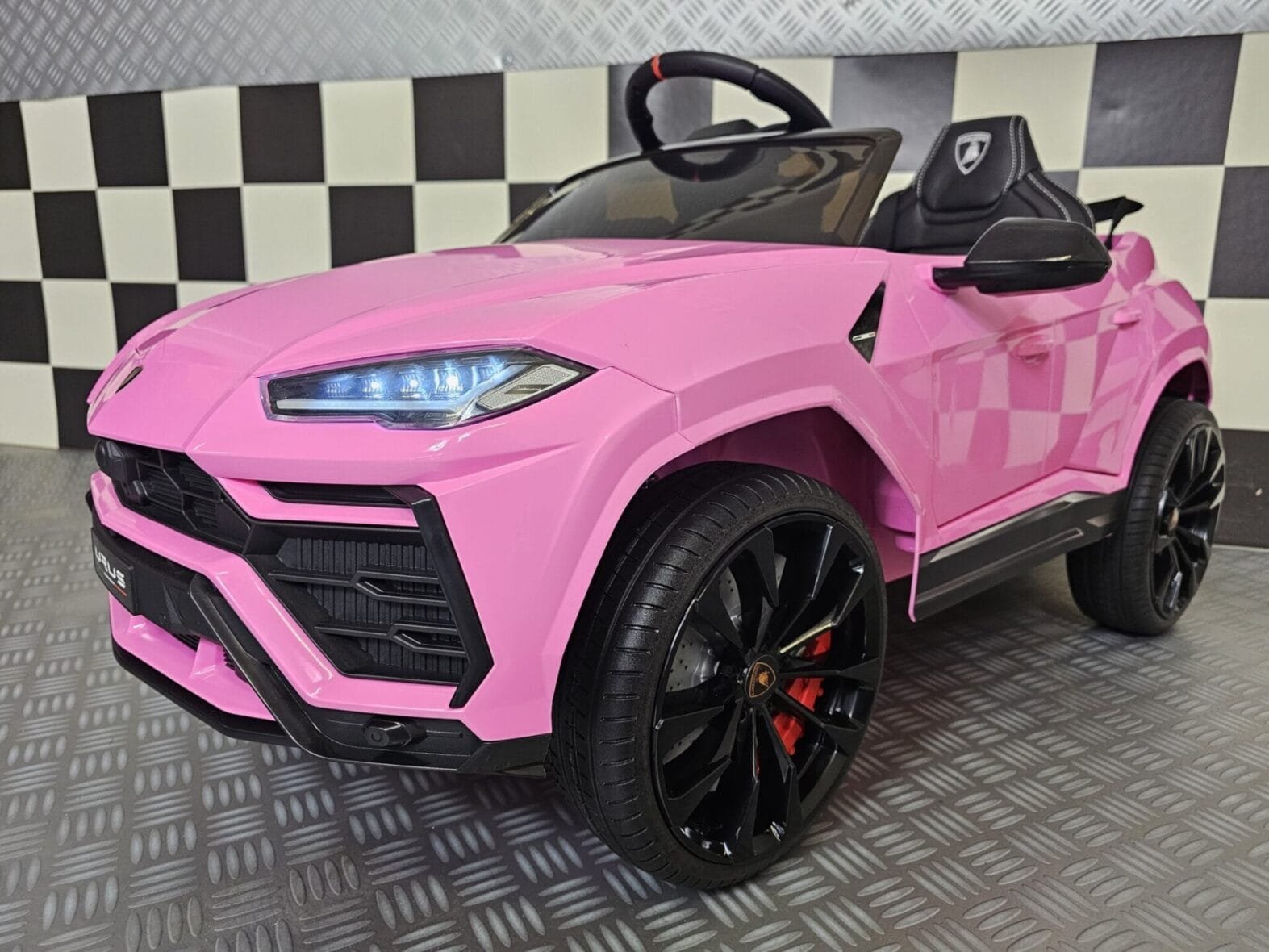 Pink 12V Lamborghini Urus Battery Children’s Car | Remote Control | Soft Start