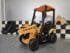 Licensed JCB Sitemaster 12V Electric Childrens Tractor with Roof Front Loader Backhoe 9