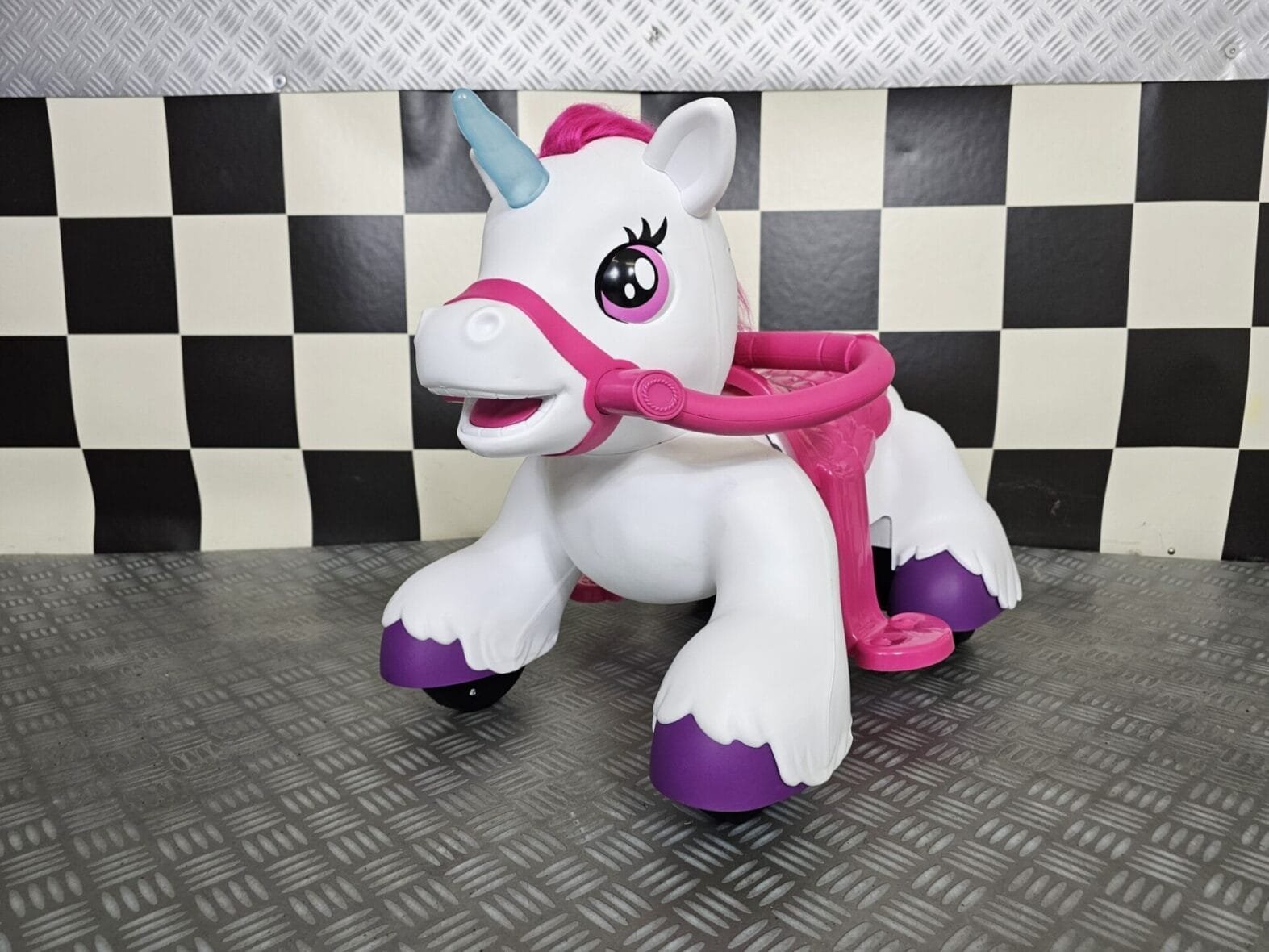 Electric Pony Unicorn Ride-On for Toddlers | 12V, Sound, Lights & More