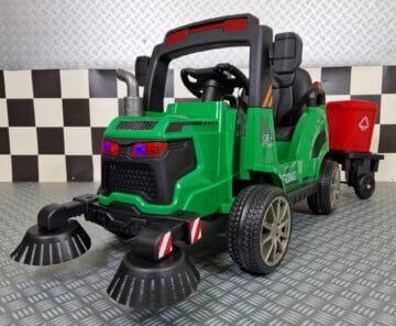 Electric children’s sweeper with 2 roll containers - Main Image