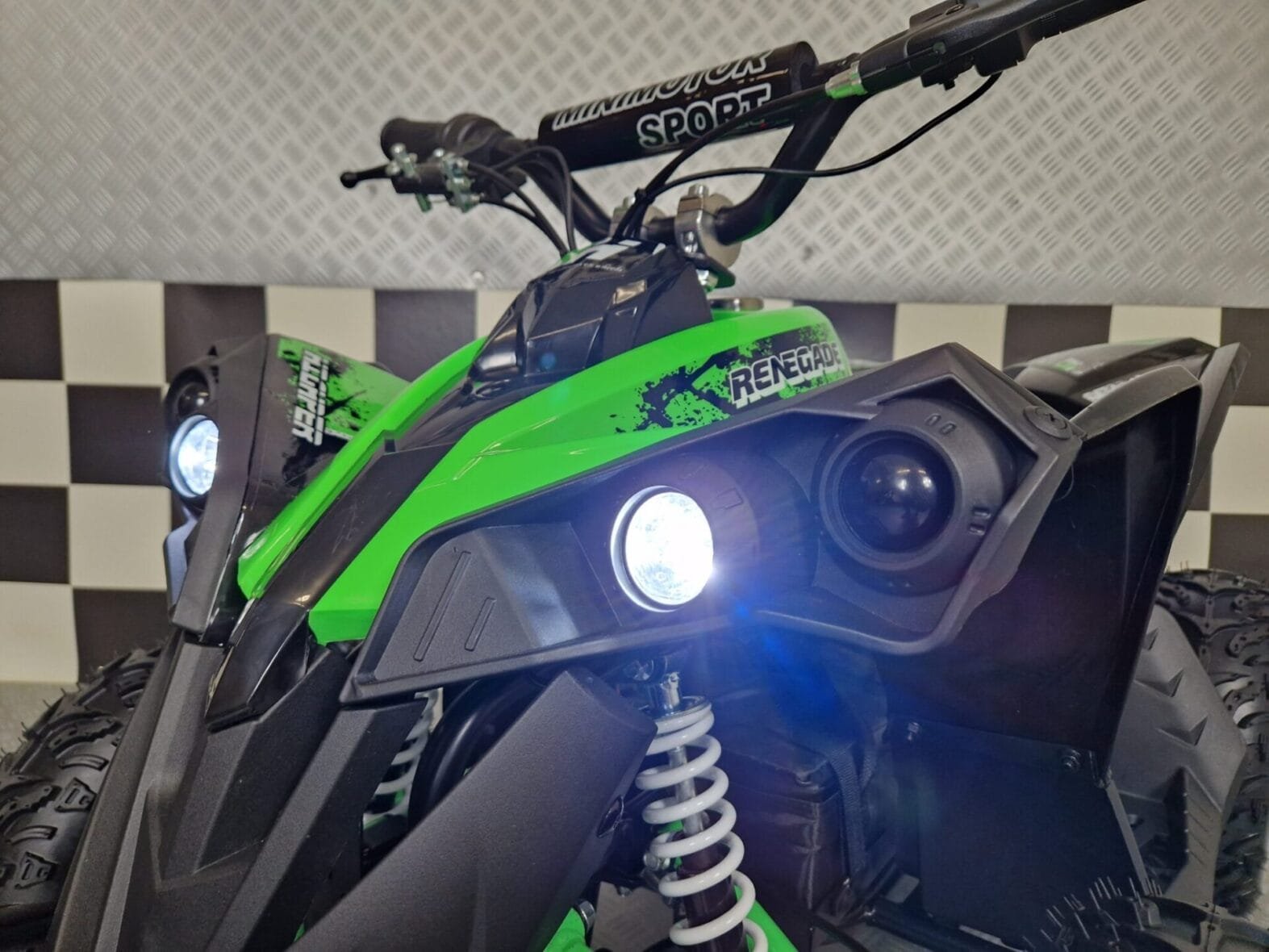 Electric children’s quad 48 volt with brushless motor – Gallery Image