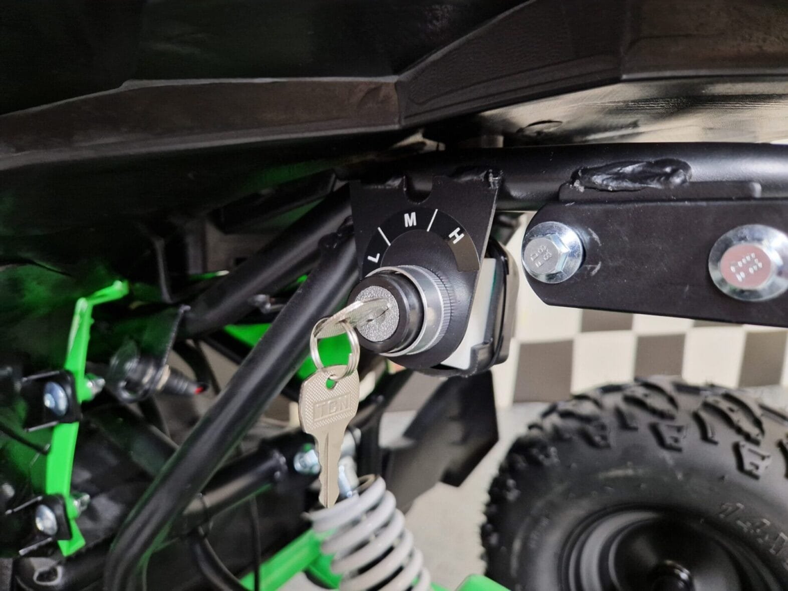 Electric children’s quad 48 volt with brushless motor – Gallery Image