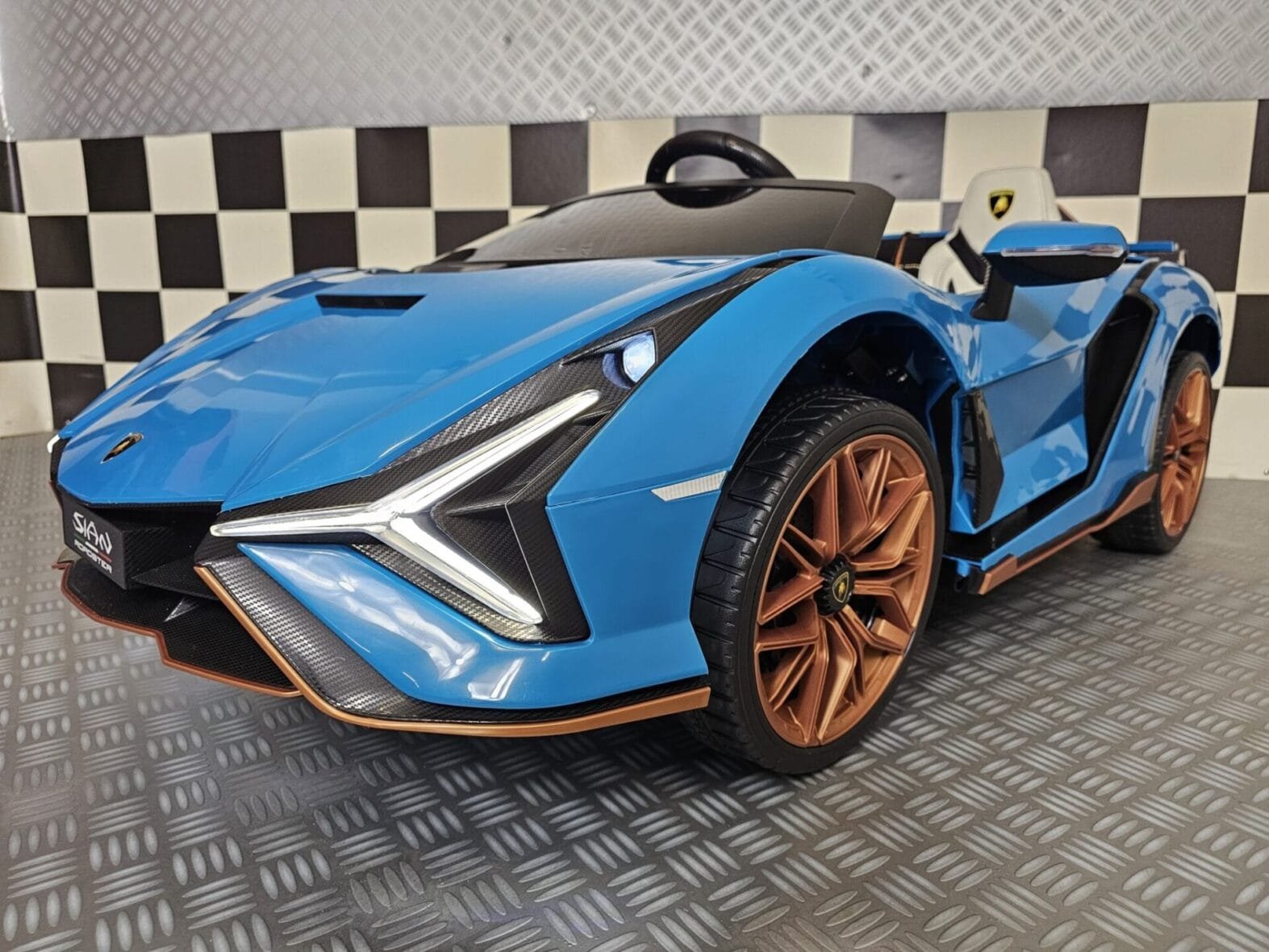 Children’s car Lamborghini Sian 2 persons 24 volts – Gallery Image