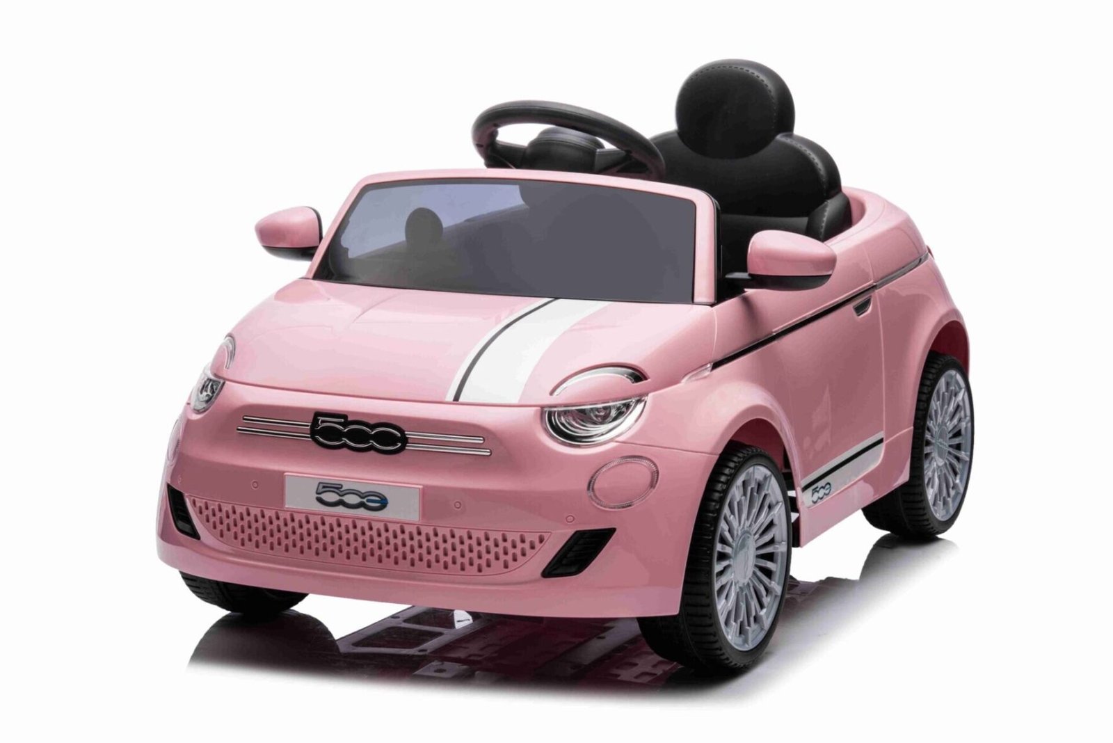 Fiat 500 electric children’s car 12V pink
