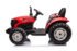 24 volt red ride-on tractor for children - detail shot