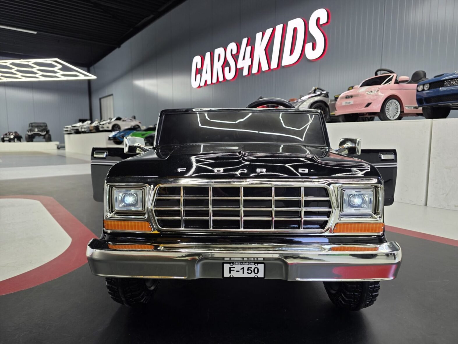 Ford F-150 2 seater kids ride-on truck with leather seat