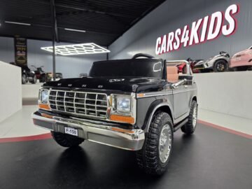 Ford F-150 Classic 24V kids electric truck in metallic black