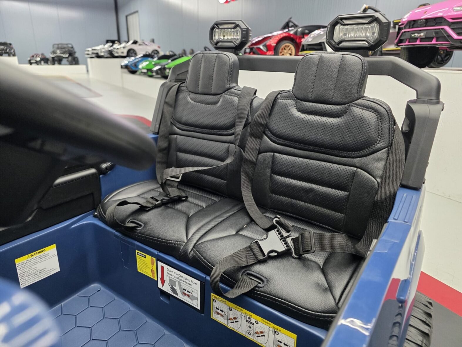 Ford Raptor 2-seater electric car for children with remote control