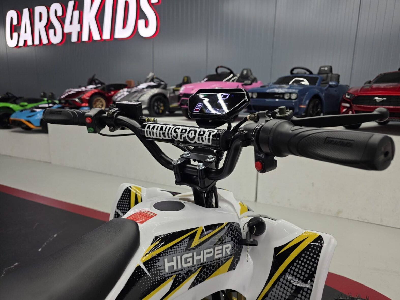 Luxury 48V electric quad for kids aged 6 and up