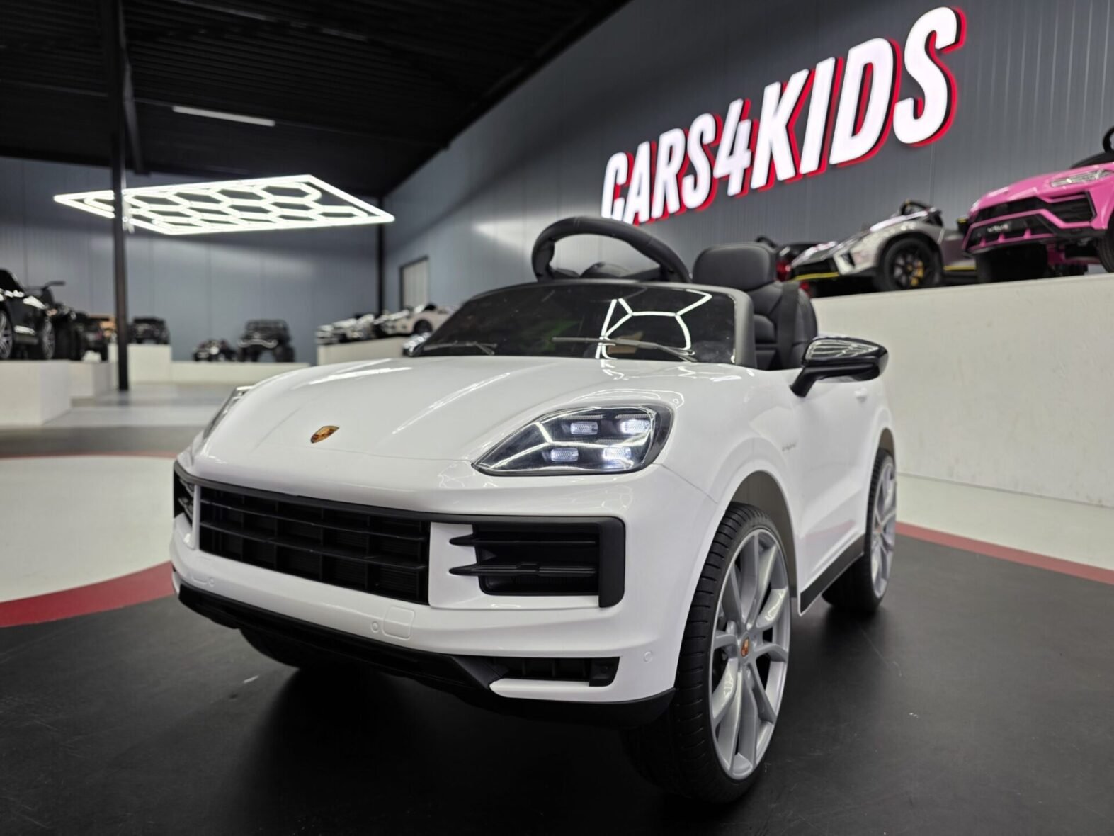 Porsche Cayenne Kids Electric Ride-On Car | 12V | White