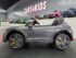 Grey Porsche Taycan electric car leather seat interior