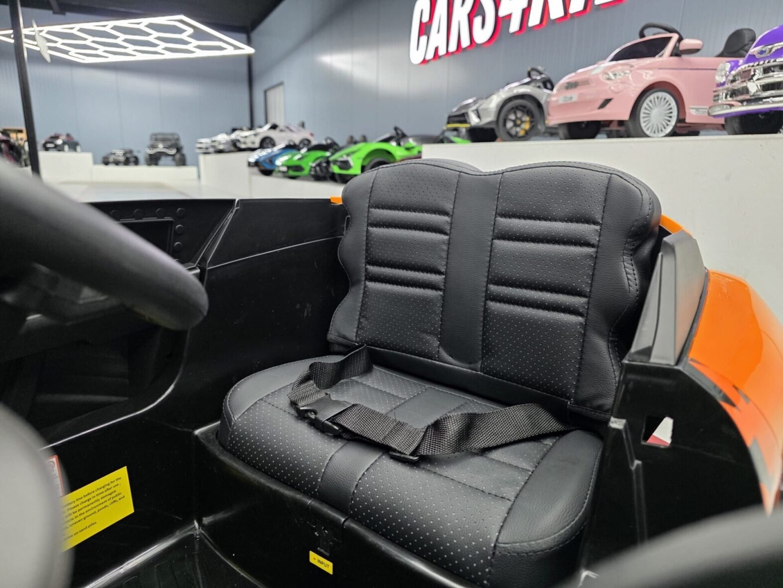 McLaren Rally electric car for kids with parental remote control