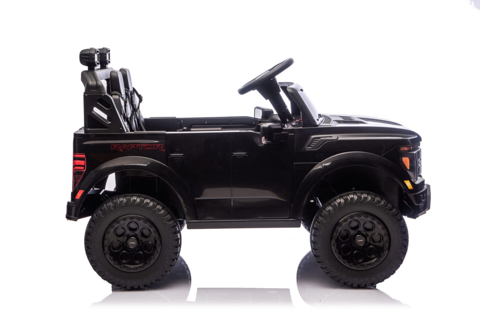 Ford Raptor 24V Electric Truck Leather Seats and Seatbelts