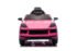 Porsche Cayenne kids electric car pink side profile view