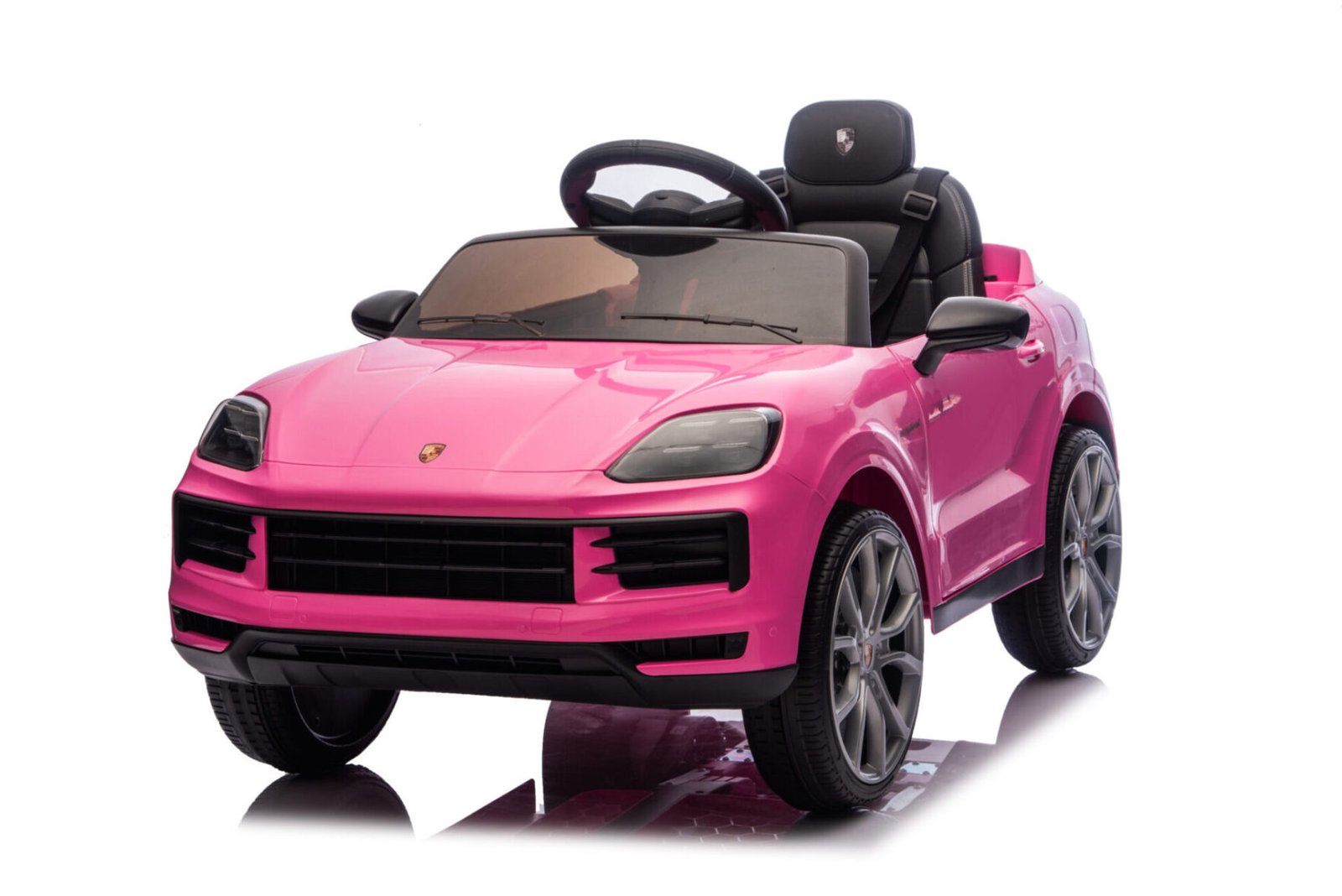 Porsche Cayenne Kids Electric Ride-On Car | 12V Pink